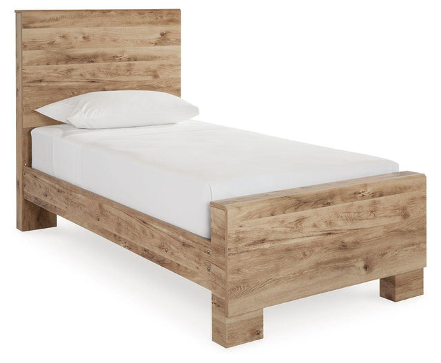 Ashley Hyanna - Tan - Twin Panel Bed