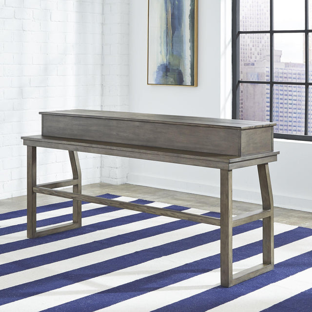 Liberty Furniture Hayden Way - Console Bar Table - Washed Gray