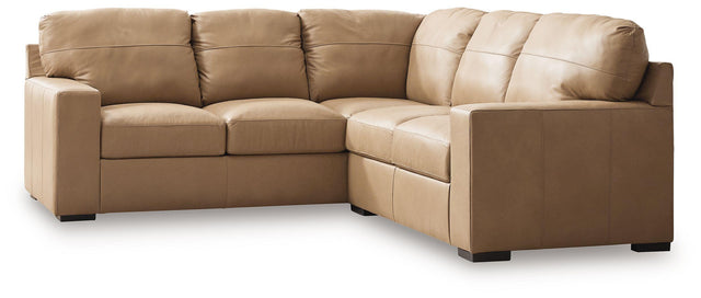 Ashley Bandon - Toffee - 2-Piece Sectional With Raf Loveseat