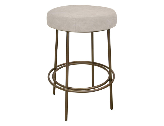 International Furniture Direct Frida - 24" Stool - Oyster