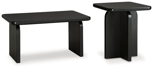 Ashley Mitchalli Occasional Table Set (2/CN) - Black