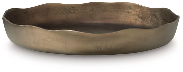 Ashley Wallmen Tray - Champagne Gold Finish