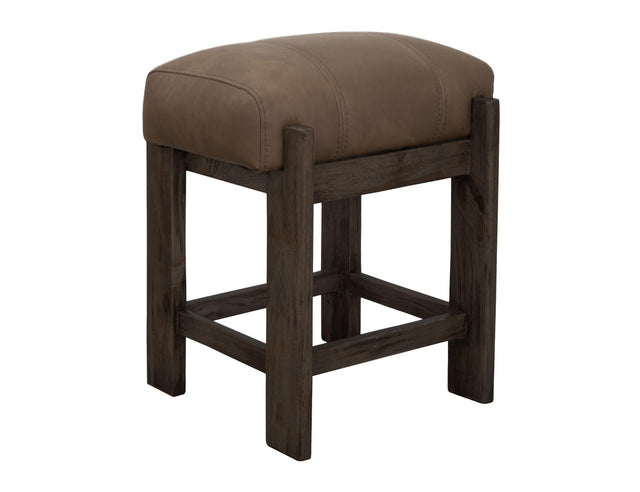 International Furniture Direct Black Balam - Stool - Oil Black