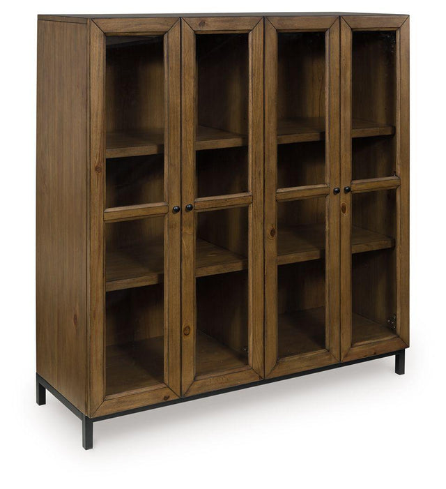 Ashley Wrenridge Accent Cabinet - Gray Brown