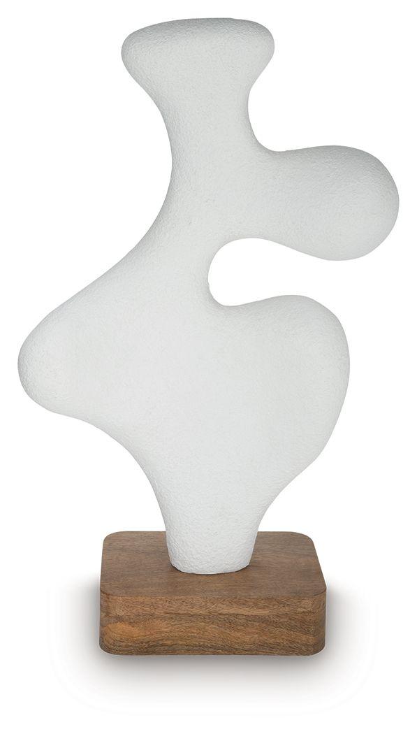 Ashley Lavarsen Sculpture - White/Brown