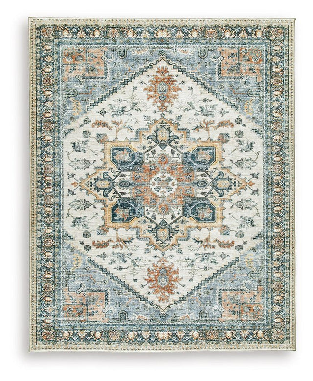 Ashley Wallney Memory Foam Large Rug - Multi