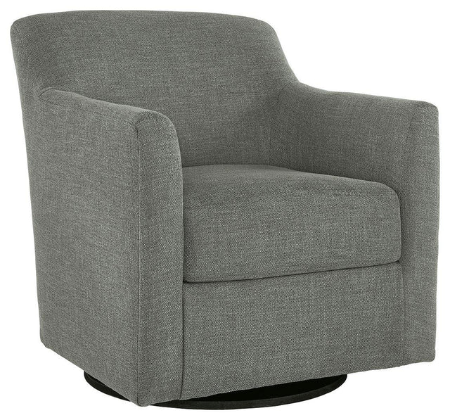 Ashley Bradney Swivel Accent Chair - Smoke