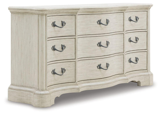 Ashley Arlendyne Dresser - Antique White
