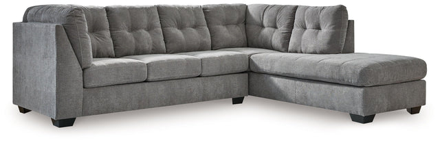 Ashley Marleton - Gray - 2-Piece Sectional With Raf Corner Chaise