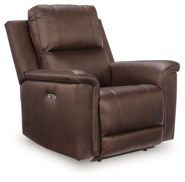 Ashley Bleckley PWR Recliner/ADJ Headrest - Espresso