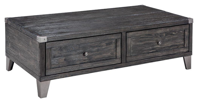 Ashley Todoe Lift Top Cocktail Table - Dark Gray