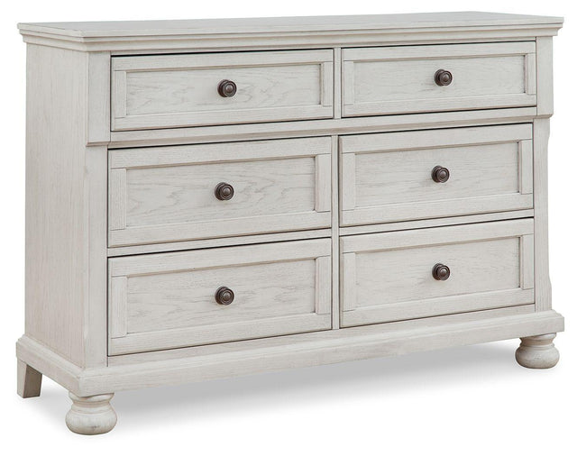 Ashley Robbinsdale Dresser - Antique White