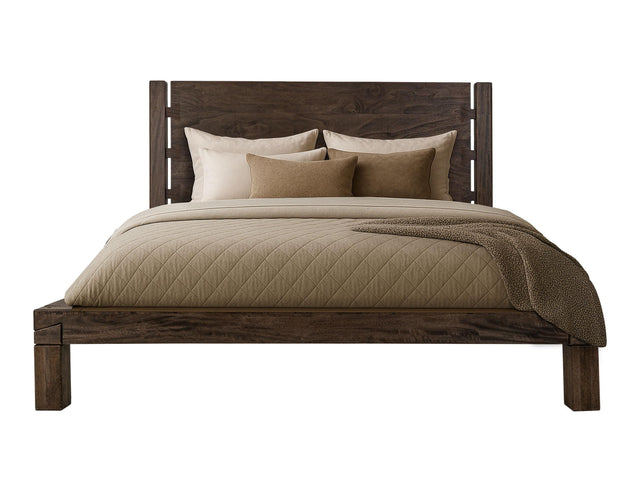 International Furniture Direct Atenas - Queen Bed - Brown