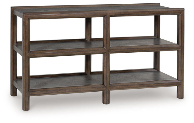 Ashley Kallenny Sofa Table - Brown/Gray