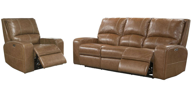 Parker House Swift - Power Reclining Sofa And Recliner - Bourbon
