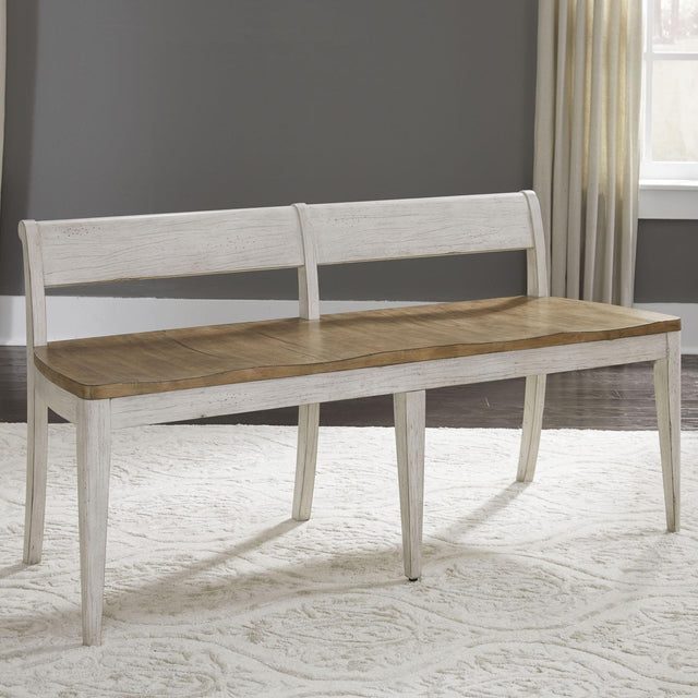 Liberty Furniture Farmhouse Reimagined - Bench - White