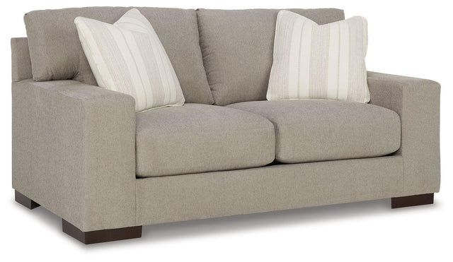 Ashley Maggie Loveseat - Flax