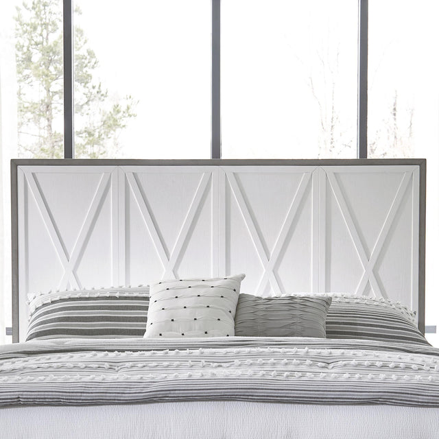 Liberty Furniture Palmetto Heights - Queen Panel Headboard - White