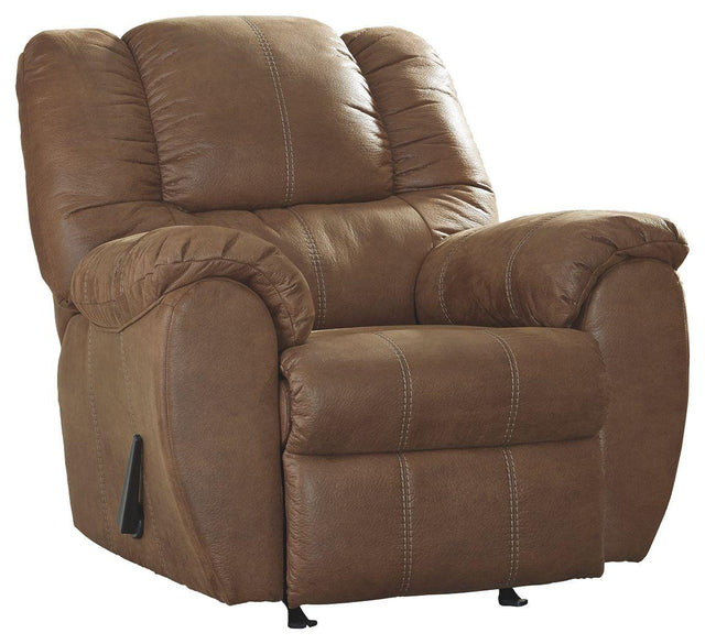 Ashley McGann Rocker Recliner - Saddle