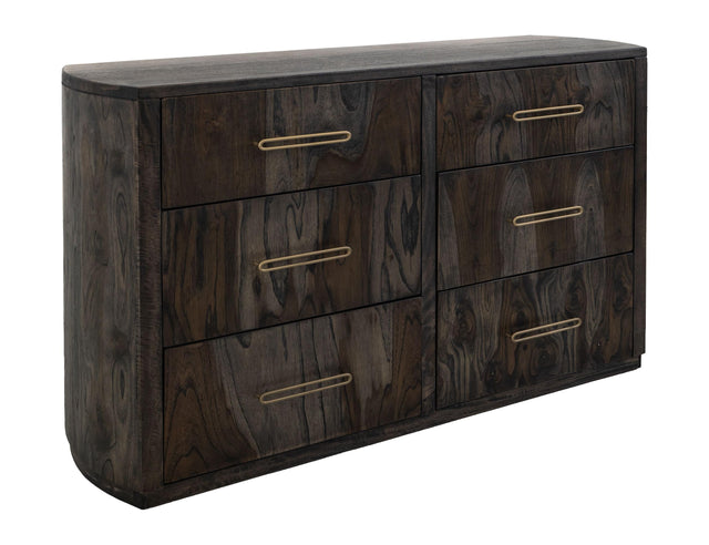 International Furniture Direct Black Balam - Dresser - Oil Black