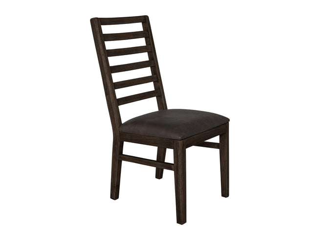 International Furniture Direct Black Balam - Chair (Set of 2) - Oil Black