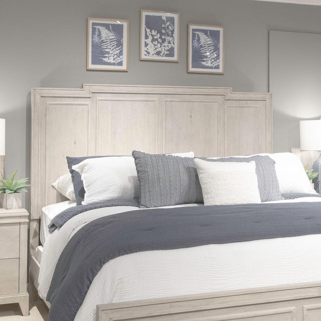 Liberty Furniture New Haven - King Panel Headboard - White