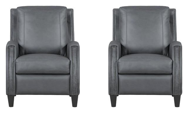 Parker House Hunter - Manual Recliner (Set of 2) - Echo Gray
