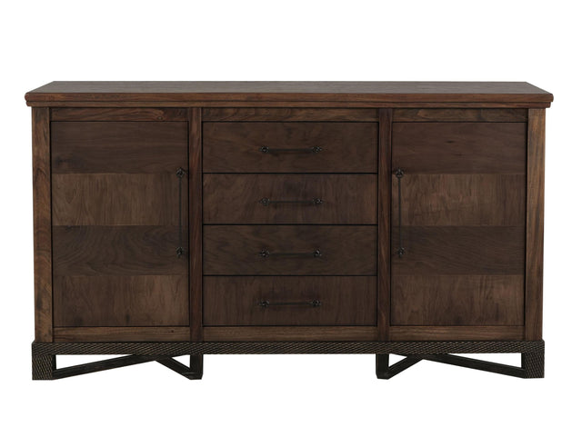 International Furniture Direct Walnut - Console - Peanut Brown