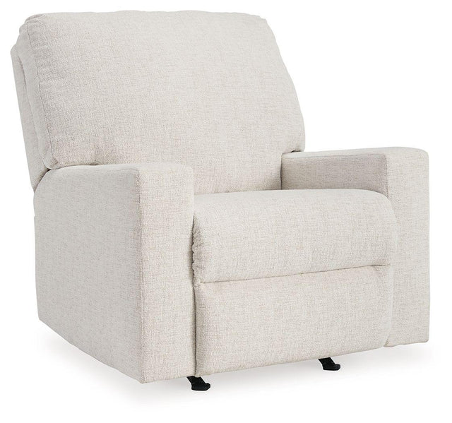 Ashley Rannis Rocker Recliner - Snow