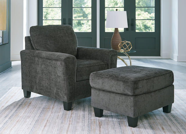 Ashley Erinslane - Dusk - 2 Pc. - Chair, Ottoman