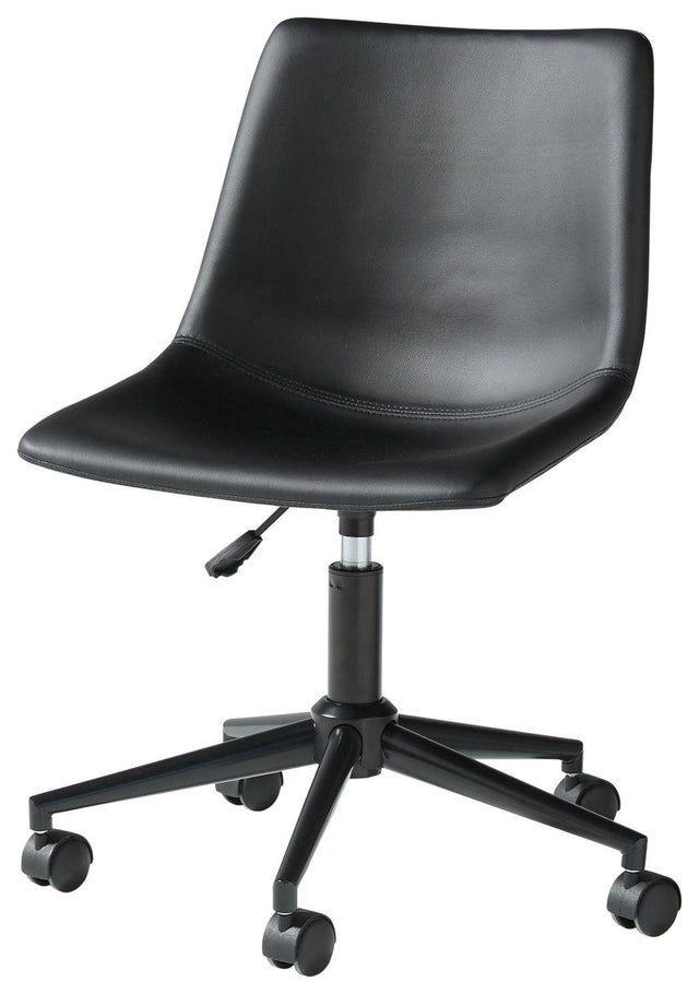 Ashley Office Chair Program Home Office Swivel Desk Chair - Black