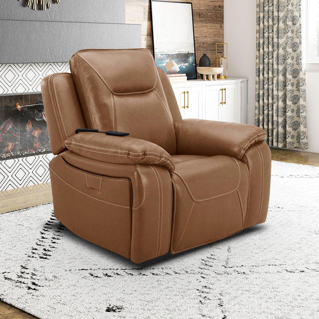 Liberty Furniture Callihan - Swivel Glider Recliner P3 - Brown
