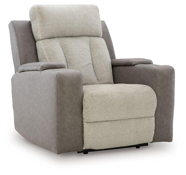 Ashley WhipLash PWR Recliner/ADJ Headrest - Sisal