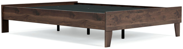 Ashley Calverson Full Platform Bed - Mocha