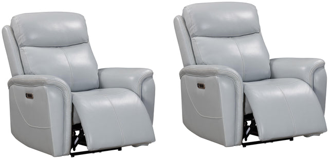 Parker House Cascade - Power Recliner (Set of 2) - Seamist Gray
