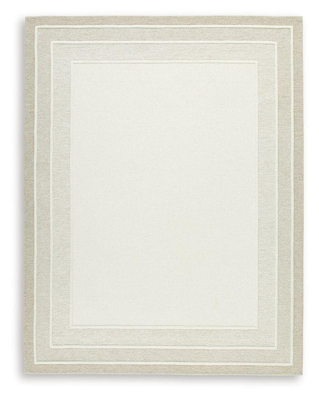 Ashley Teelgan Large Rug - Ivory/Tan