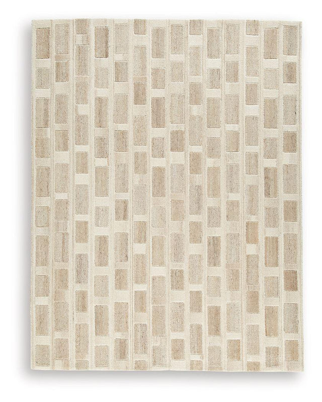 Ashley Lisgrove Large Rug - Tan/Brown/White
