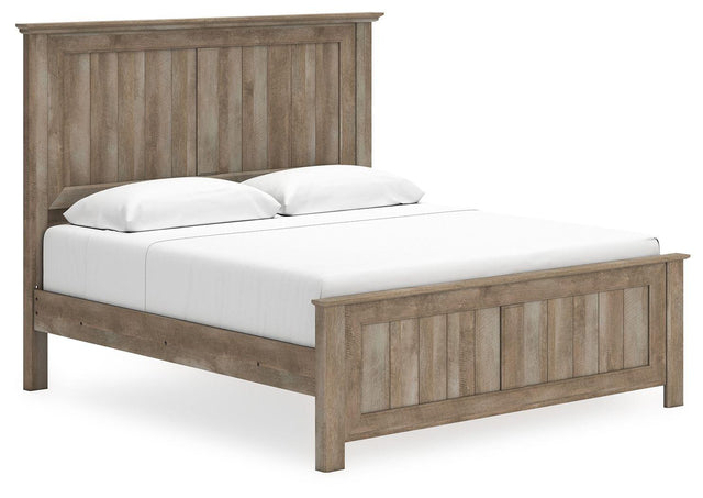 Ashley Yarbeck - Sand - King Panel Bed