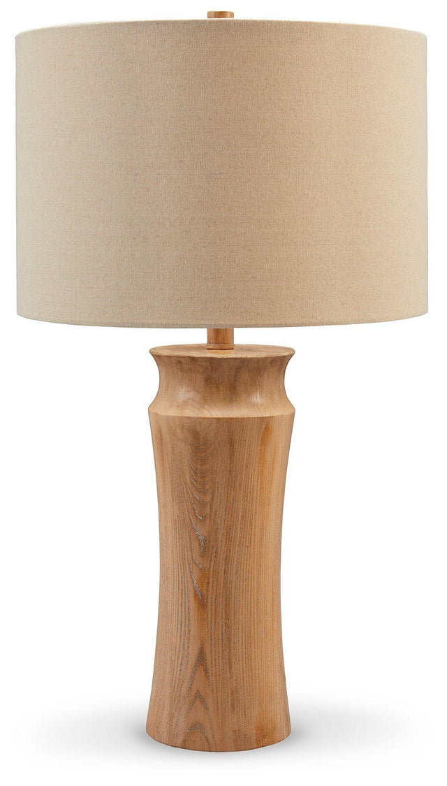 Ashley Orensboro Poly Table Lamp (2/CN) - Brown