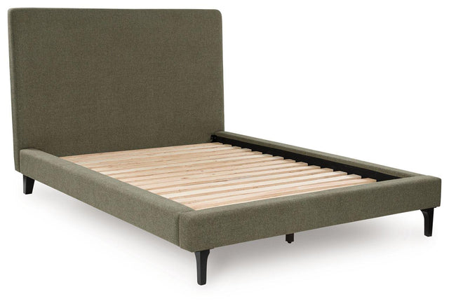 Ashley Chirason Full UPH Bed w/Roll Slats - Sage Green