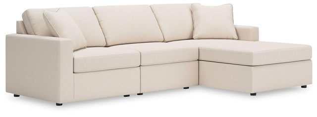 Ashley Modmax - Oyster - 3-Piece Sectional With Raf Corner Chaise