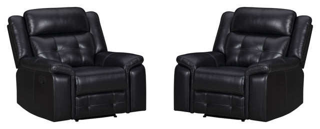 Parker House Clayton - Manual Swivel Glider Recliner (Set of 2) - Phantom