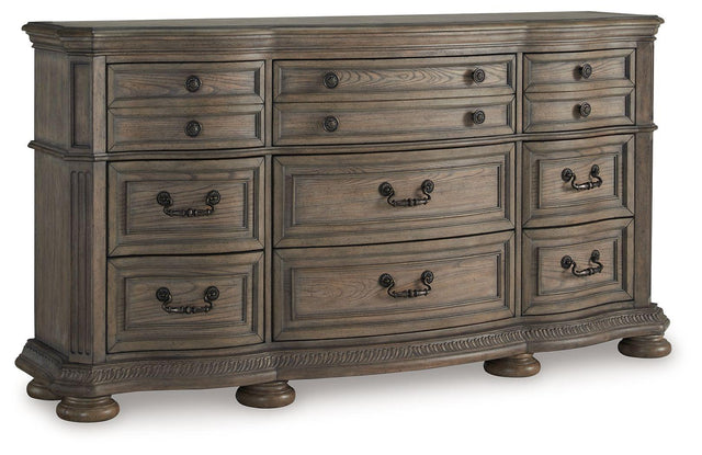 Ashley Ardenfield Dresser - Light Brown