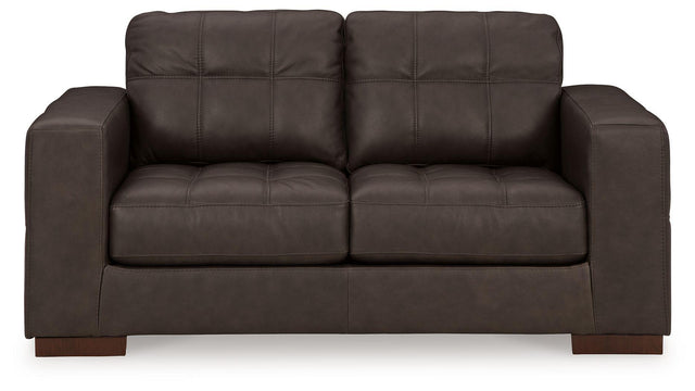 Ashley Luigi Loveseat - Thunder