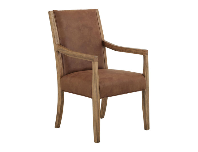 International Furniture Direct Verona - Upholstered Dining Armchair - Brown