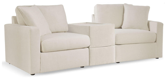 Ashley Modmax - Oyster - 3-Piece Sectional With Storage Console