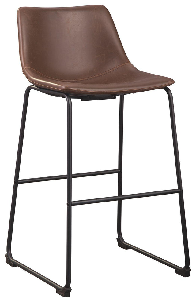 Ashley Centiar Tall UPH Barstool (2/CN) - Brown