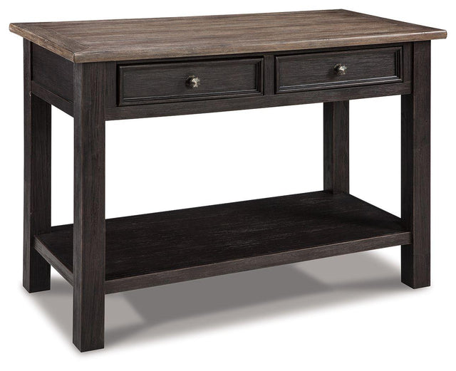 Ashley Tyler Creek Sofa Table - Grayish Brown/Black