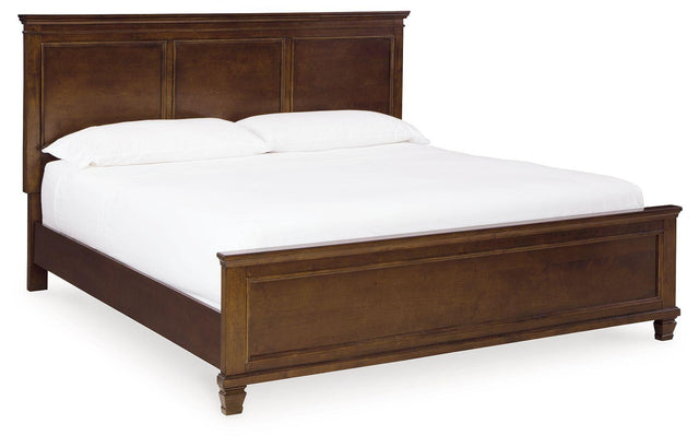 Ashley Danabrin - Brown - King Panel Bed