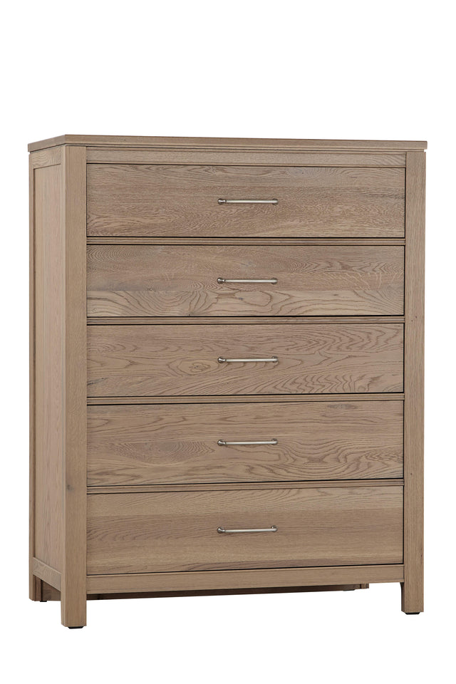 Vaughan-Bassett Tide & Timber - Chest - 5 Drawers - Clear Oak